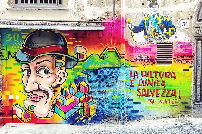 The Spanish Quarters, Street Art and Local Market Tour in Naples - Group size, timing, and the walking effort