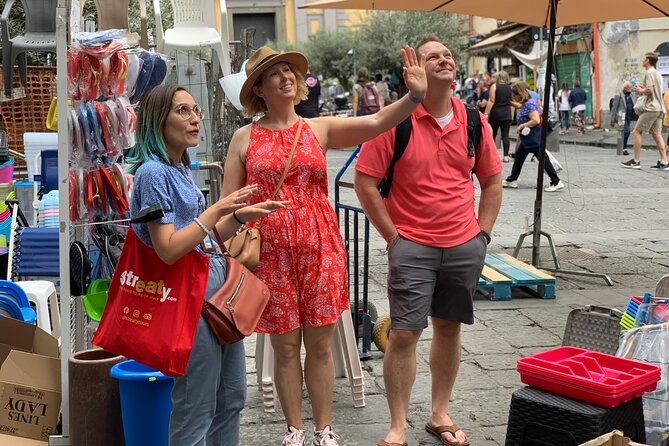 The Unfiltered Street Food & Market Tour of Naples (by Streaty) - The Maradona murals and Naples football pride