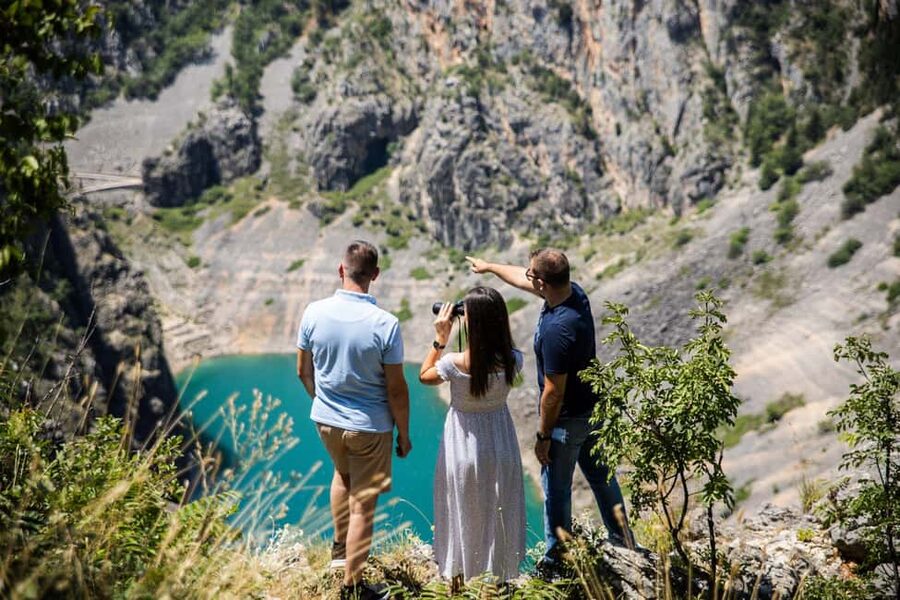 Three Lakes Tour (every day) / Tuesday Zadvarje Market - Red Lake and the stories beneath the cliffs