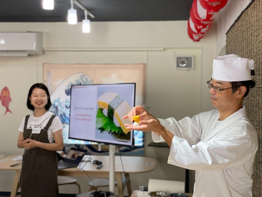 Tokyo: Tsukiji Fish Market Sushi Making Class with Pro Chef - What I like most about the experience
