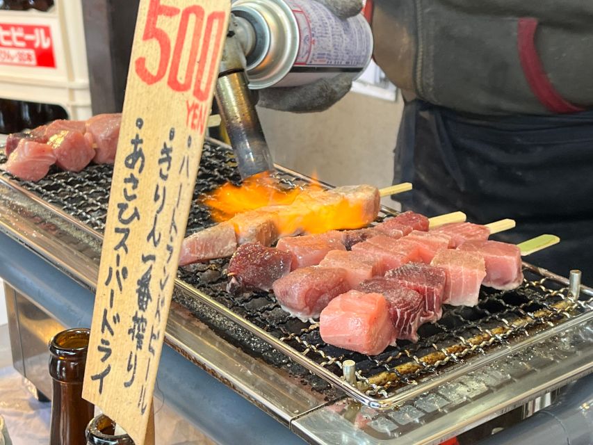 Tokyo: Tsukiji Fish Market Tour with 6 Stops & Seafood Lunch - The donburi lunch at Tsukiji