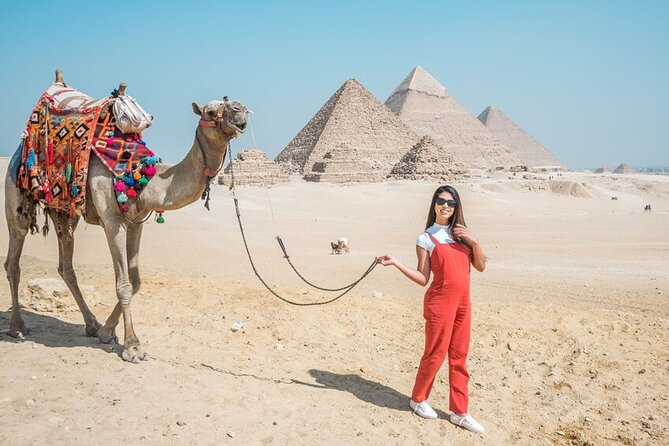 Tour of the Pyramids, Egyptian Museum and Bazaar with lunch - Three hours with Egypt’s ancient collection
