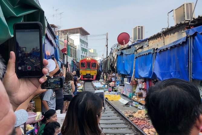 Train & Floating Market Food Adventure + Scenic train ride - Guides can shape the whole day