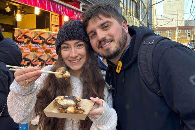 Tsukiji Fish Market Private Food Tour in Tokyo - Eating through Tsukiji Jogai Market