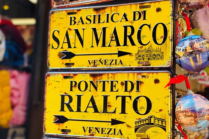 Venice Street Food Tour with Local Guide with Local Food Market Visit - Dietary limits you should take seriously