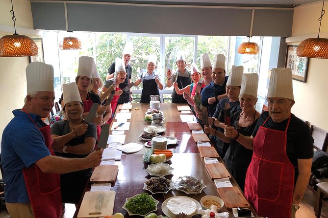 Vietnamese Food Cooking Class in Hanoi with Market Experience - Eating what you prepared