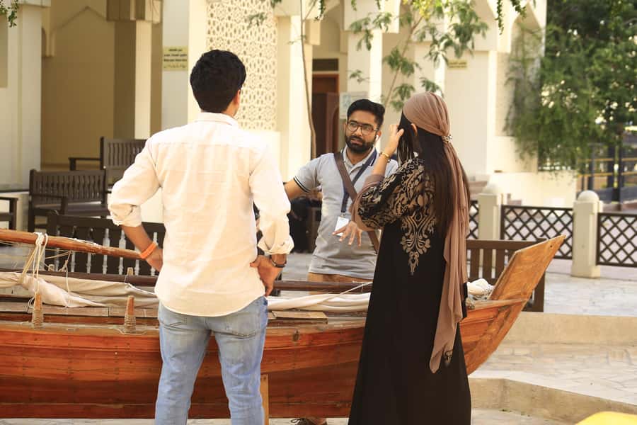 Walking Tour in Dubai. Souks, museums, Local Food Testing - Dubai’s old wall and Al Fahidi Fort