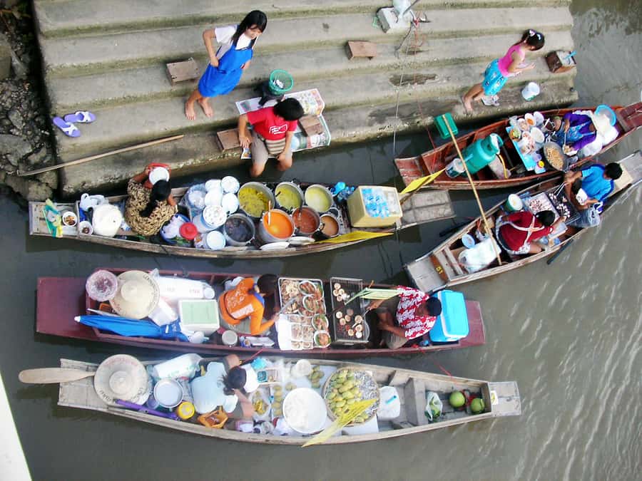 Weekend Amphawa Floating Market & Train Market Private Tour - Amphawa Floating Market: three and a half hours by the canal
