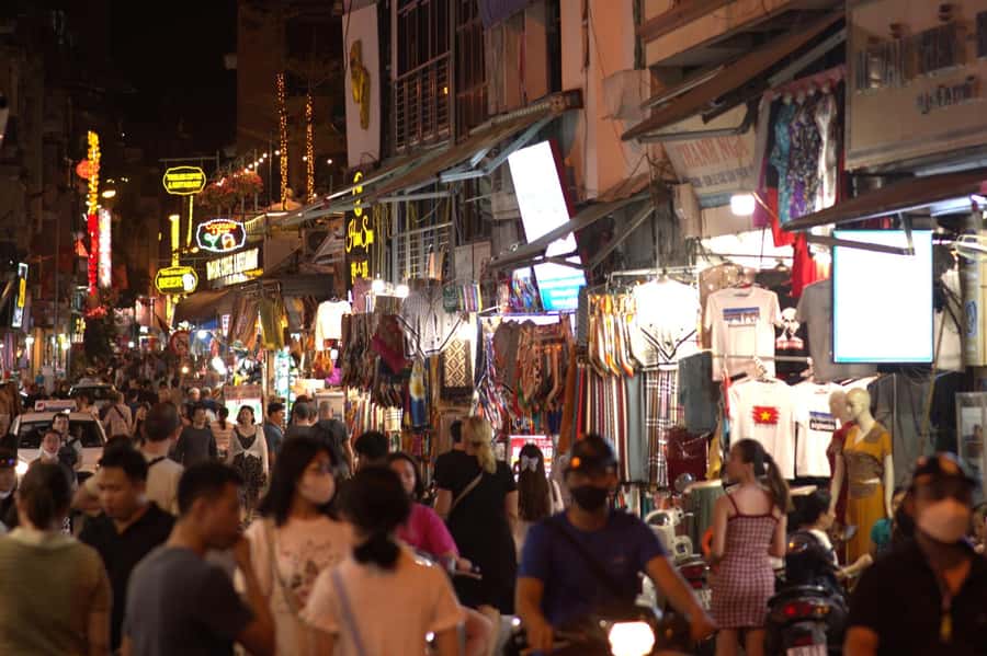 Weekend Hanoi Night Market & Street Food Tour - Tiny streets, food stalls, and the Old Quarter