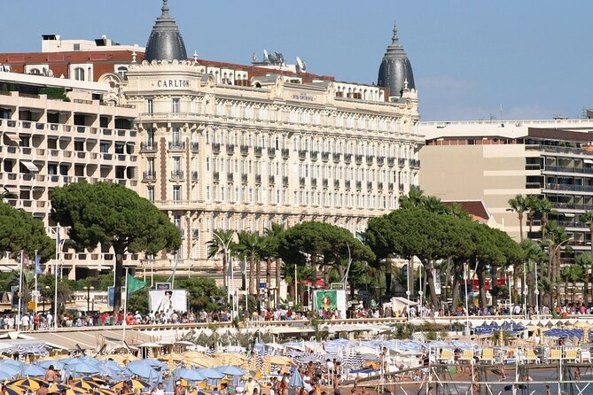 Wine Tasting, Provencal Market, Cannes and St Paul de Vence - Passing Juan-les-Pins toward Cannes